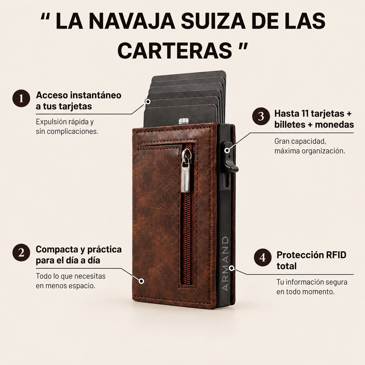 CARTERA ARMAND 2.0 | EDICIÓN LIMITADA