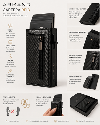 CARTERA ARMAND 2.0 | EDICIÓN LIMITADA