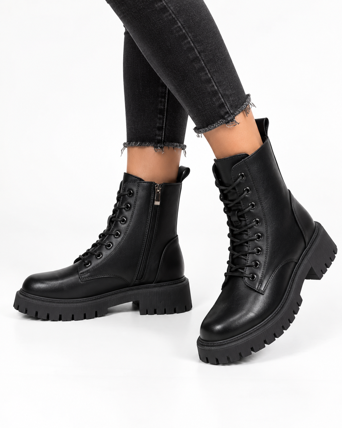 BROKLYN | BOTAS DE CUERO CON PELO