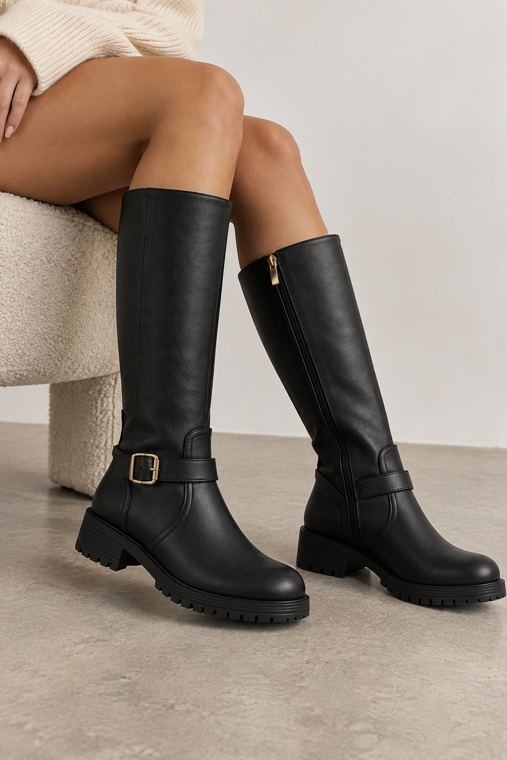 LORVEL | BOTAS ELÁSTICAS DE CUERO